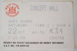 Nottingham Ticket